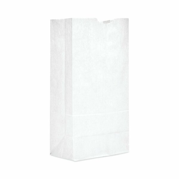 Ajm Packaging Grocery Bag, 16.5 x 15.5, White, 1000PK BAG GW16